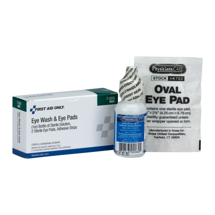 First Aid Only 1 oz. Eyewash 7-009-001 First Aid Only