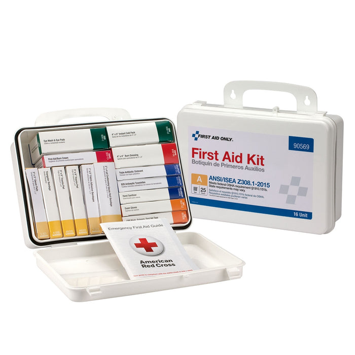 First Aid Only First Aid Kit (16 Unit) 90569 First Aid Only