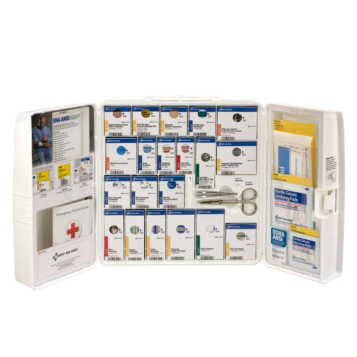 First Aid Only Large Plastic Smart Compliance Cabinet w/o Meds 90580 First Aid Only