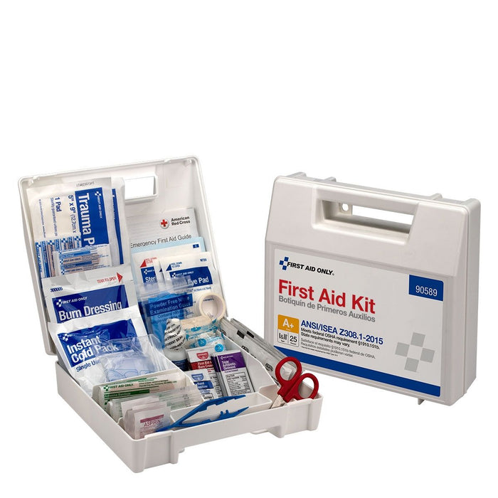 First Aid Only First Aid Kit (25 Person) 90589 First Aid Only