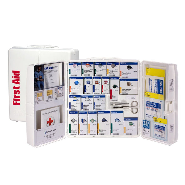 First Aid Only Large Plastic Smart Compliance Cabinet w/ Meds 90608 First Aid Only