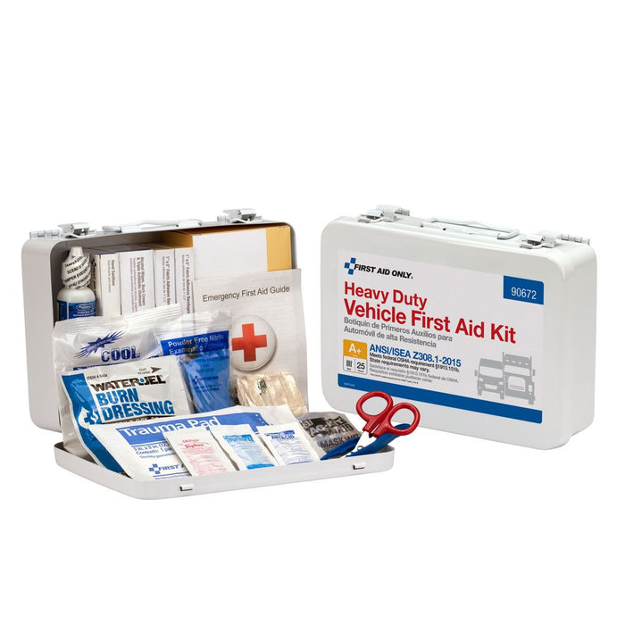 First Aid Only 25 Person Vehicle ANSI A+ First Aid Kit 90672 First Aid Only
