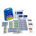 First Aid Only 29 Pc Mini Clear Blue Plastic First Aid Kit 91098 First Aid Only