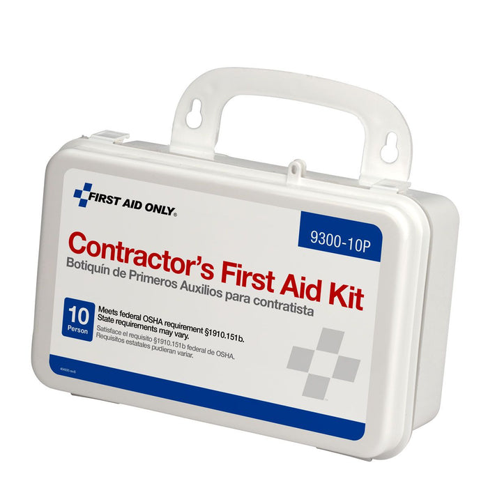 First Aid Only 10 Person Contractor First Aid Kit 9300-10P First Aid Only