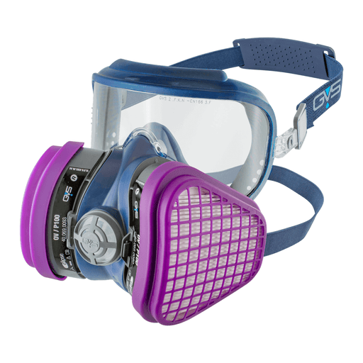 Integra OV/P100 Ready-to-Use Mask with replaceable filters GVS Safety