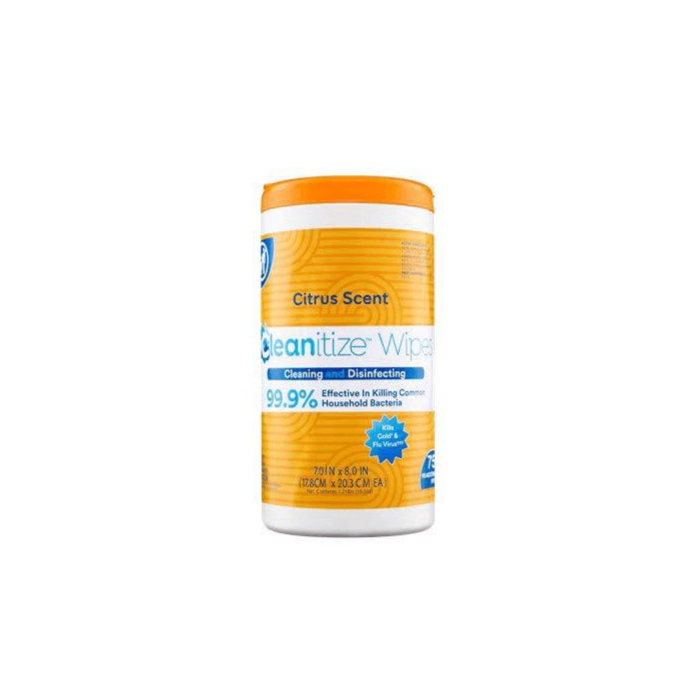 Cleanitize Canister WD-C75-CLE (75 ct) Albaad