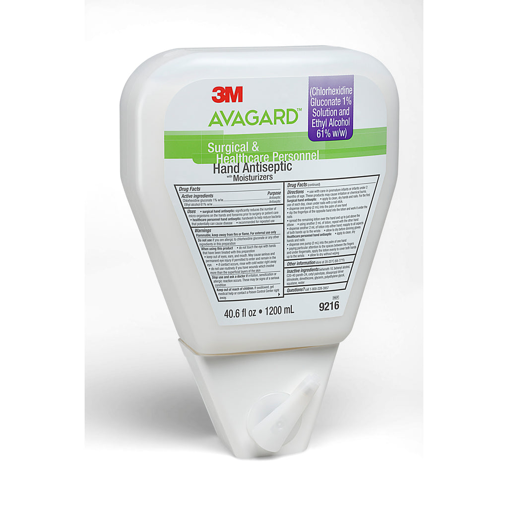 3M Avagard Surgical Hand Antiseptic 9216 (Wedge Bottle)