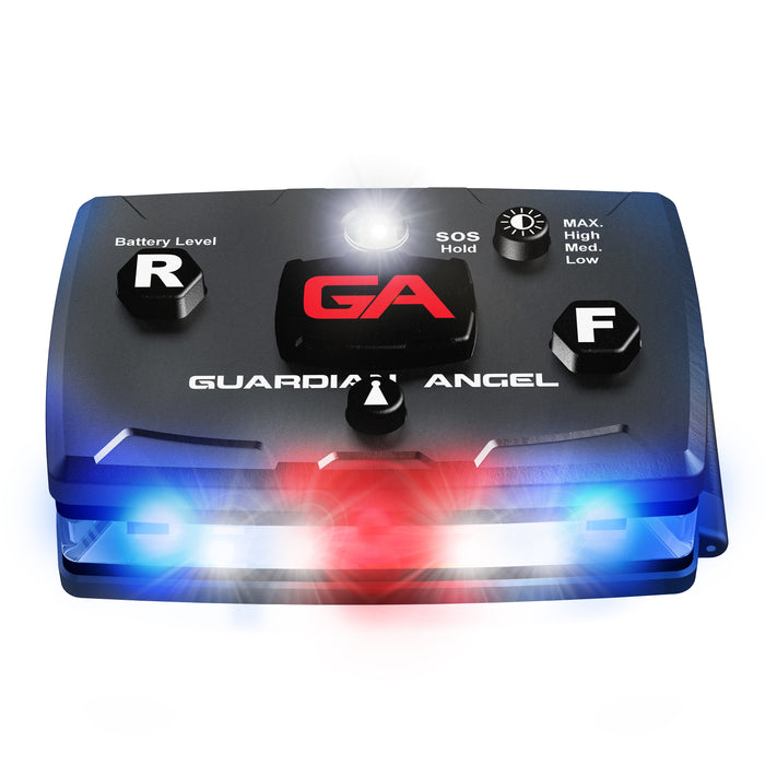 Guardian Angel Infrared Hybrid Blue/Blue Wearable Safety Light ELT-B-B-IR Guardian Angel