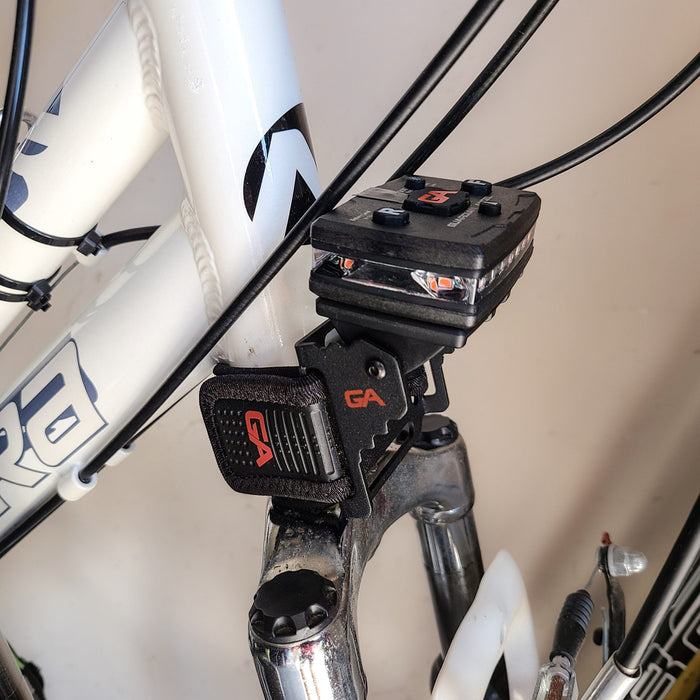rotatable bike strap mount with magnetic mount