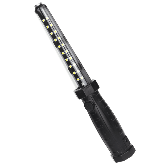 NIGHTSTICK Multi-Purpose Rechargeable Floodlight With Magnetic Hooks and Replaceable Lens - Black NSR-2168B Nightstick