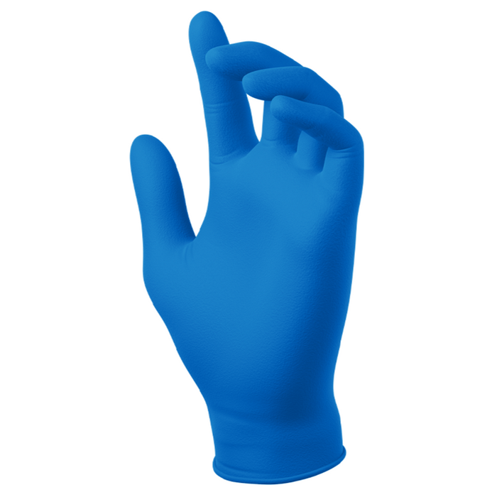 TrueForm Royal Blue Powder-Free Nitrile Exam Gloves (TF-050-095-RB) SW Safety