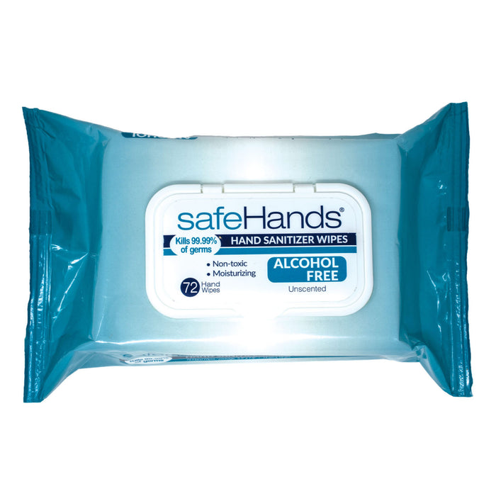 safeHands Hand Sanitizer Wipes