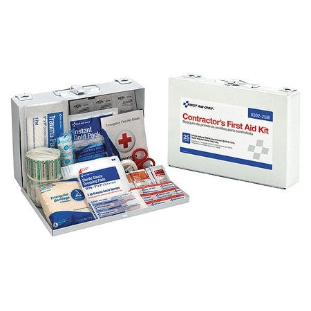 25 Person Contractor First Aid Kit 9302-25M