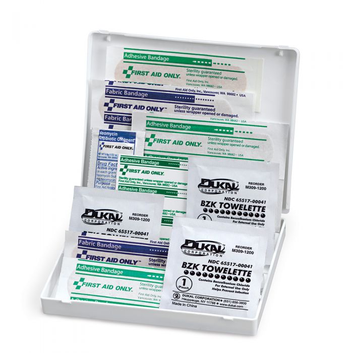 Travel First Aid Kit - Plastic Case