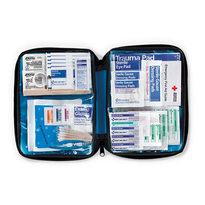 First Aid Only First Aid Kit (Fabric Case - 131 piece) FAO-428 First Aid Only
