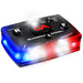 elite series law enforcement red blue wearable safety light