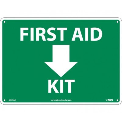 FIRST AID KIT Sign