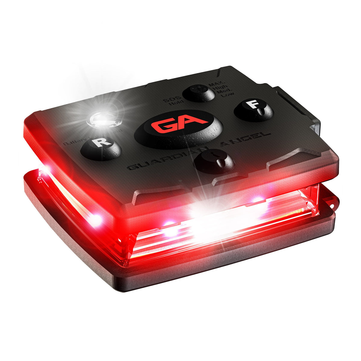 Red/Red Wearable Safety Light | Black Box Safety